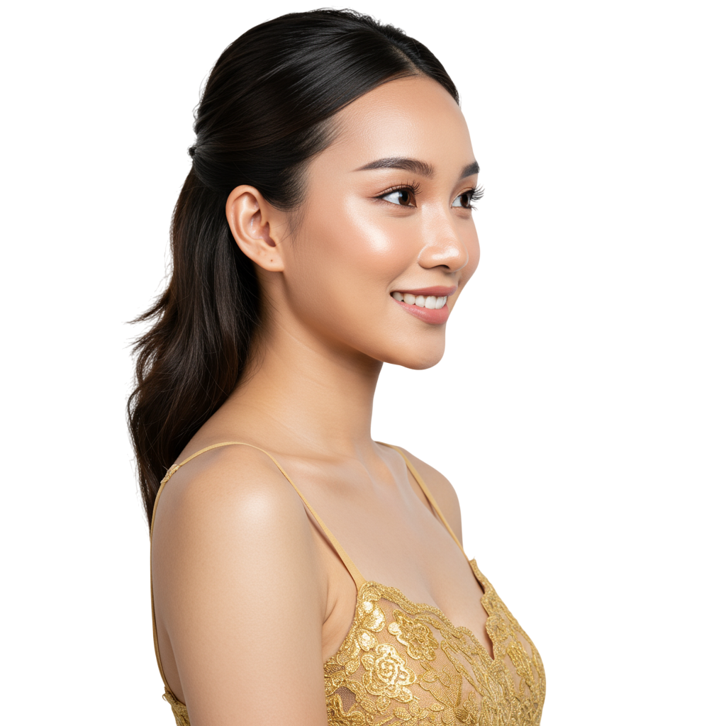 Freepik A Glowing Elegant Woman Smiling With Luminous Skin 78808 Photoroom